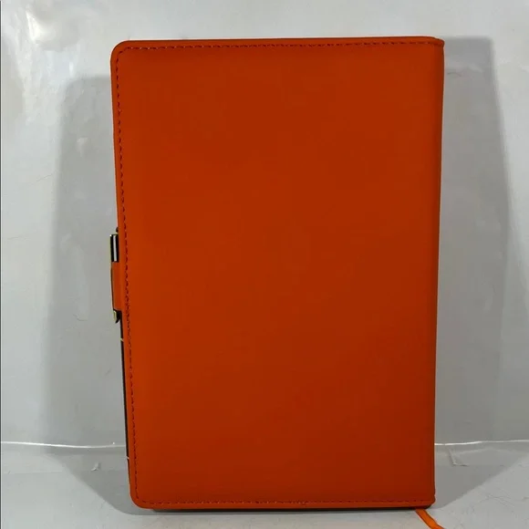 Hermès Orange Leather Notebook - Picture 4 of 4